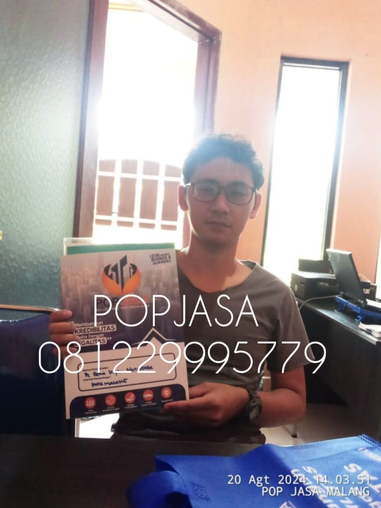 Jasa Pendirian PT Perorangan