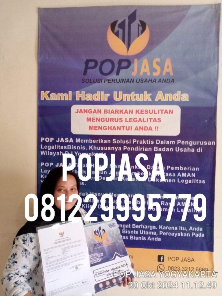 Jasa Pendirian PT Perorangan