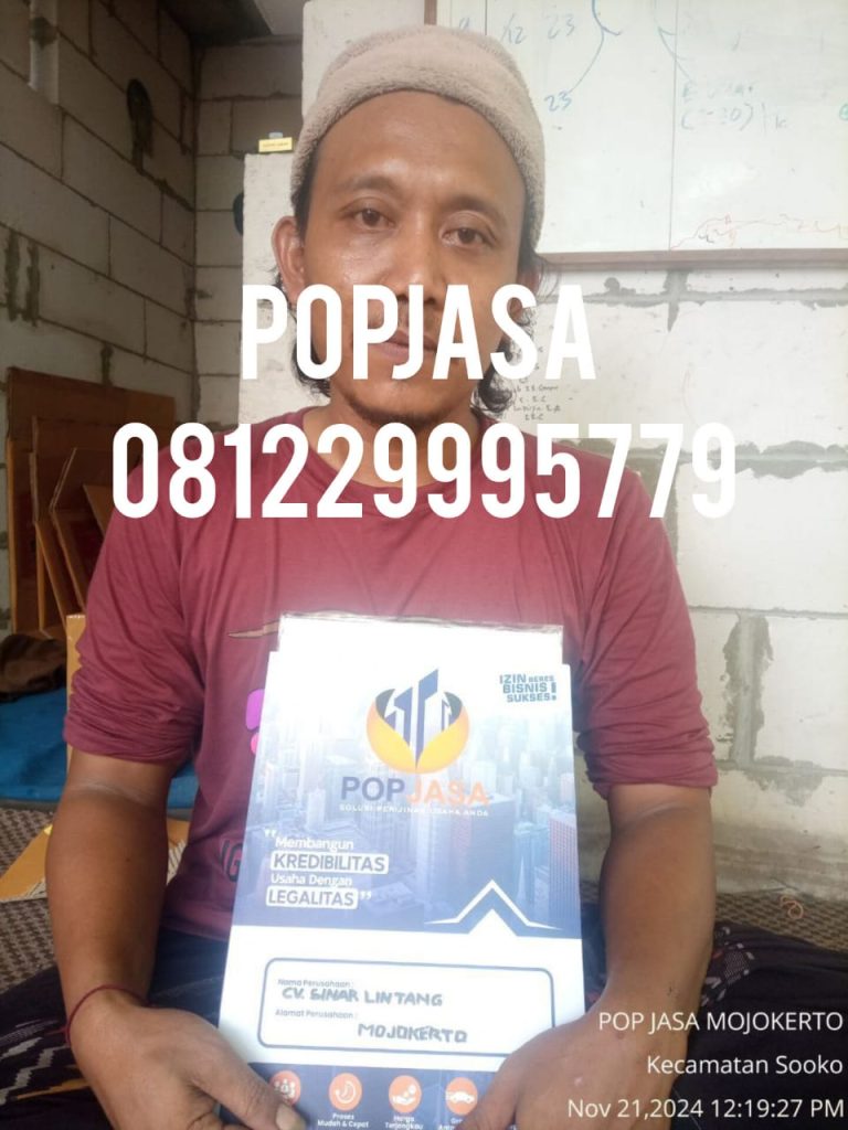 Jasa Pendirian NIB CV PT