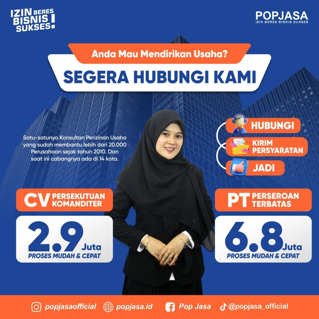 Jasa pengurusan NIB CV PT