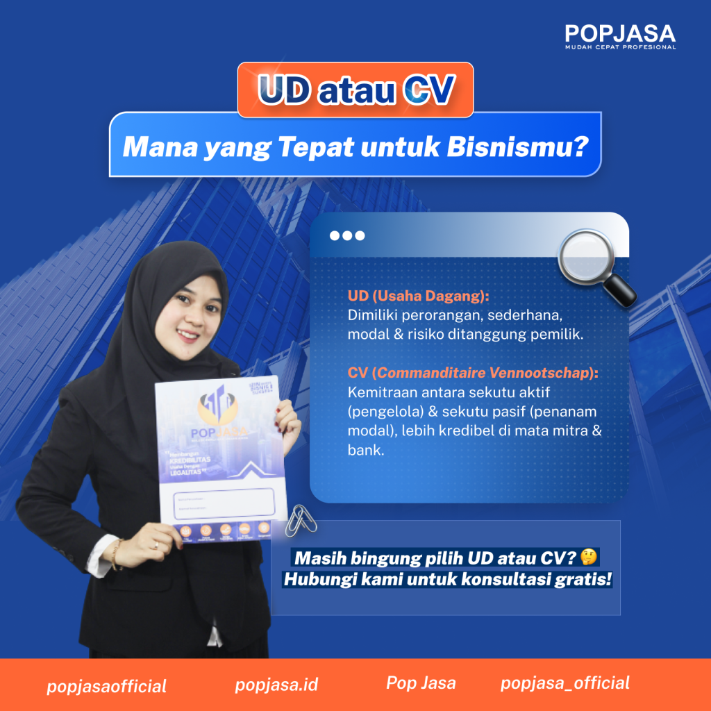 Mengenal Perbedaan UD dan CV