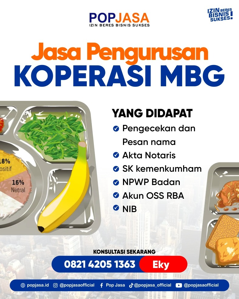 Jasa pendirian Koperasi MBG, Pendirian Koperasi MBG, Legalitas Koperasi MBG, Biaya pendirian Koperasi MBG, Konsultasi pendirian Koperasi MBG, Jasa perizinan koperasi, Pembuatan koperasi resmi, Pendirian koperasi sosial, Syarat pendirian koperasi MBG, Pengurusan koperasi makanan bergizi, Konsultan pendirian koperasi, Proses pembuatan koperasi, Layanan legalitas koperasi, Cara membuat koperasi MBG, Pendirian koperasi amal,